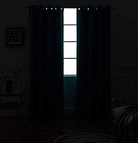 Yakamok Room Darkening Grommet Window Drapes Thermal Insulated Light Blocking Blackout Curtains for Bedroom(52Wx54L,Lilac,2 Panels)