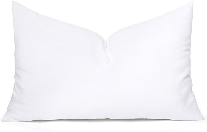 MIULEE Throw Pillow Insert Premium Pillow Stuffer Sham Rectangle for Decorative Cushion Bed Couch Sofa 14x24 Inch