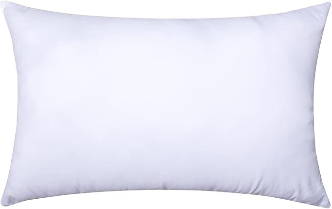 MIULEE Throw Pillow Insert Premium Pillow Stuffer Sham Rectangle for Decorative Cushion Bed Couch Sofa 14x22 Inch