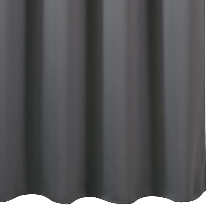 LEMOMO Grey Blackout Curtains 34 x 54 Inch Length/Set of 2 Curtain Panels/Thermal Insulated Room Darkening Blackout Curtains for Bedroom