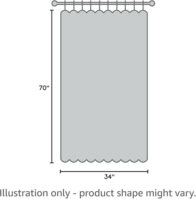 NICETOWN Kitchen Blackout Curtains and Drapes, 1 Pair, 34 inches by 70 Inch, Cappuccino, Triple Weave Energy Saving Thermal Insulated Solid Grommet Blackout Panels for Patio