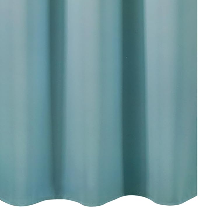 LEMOMO Stone Blue Thermal Blackout Curtains/42 x 72 Inch/Set of 2 Panels Room Darkening Curtains for Bedroom