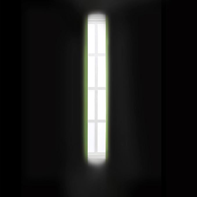 LEMOMO Light Green Thermal Blackout Curtains/38 x 84 Inch/Set of 2 Panels Room Darkening Curtains for Bedroom