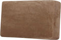 H.VERSAILTEX Velvet Stretch Individual Couch Cushion Cover Plush Slipcover for Loveseat Sofa Seat Furniture Protector Cover (1 Piece Loveseat Cushion Cover, Camel)