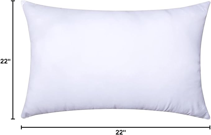 MIULEE Throw Pillow Insert Premium Pillow Stuffer Sham Rectangle for Decorative Cushion Bed Couch Sofa 14x36 Inch