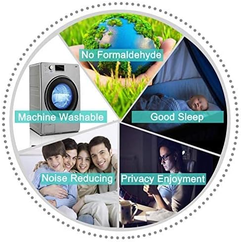 Yakamok Red and Black Blackout Curtains, Ombre Room Darkening Window Curtains for Living Room,Grommet Thermal Insulated Drapes,Light Blocking Curtains for Girls Bedroom,52x54 Inch, 2 Panels