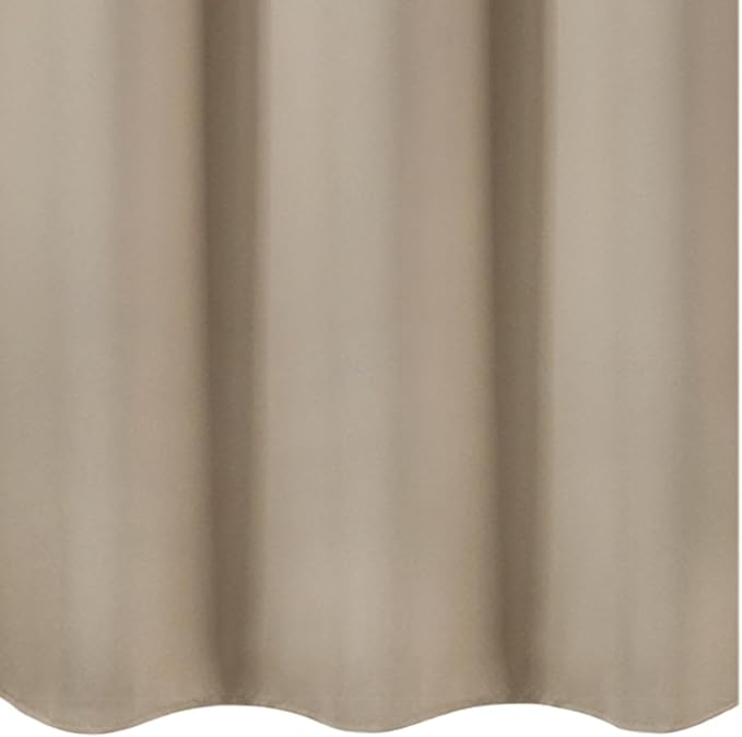 LEMOMO Khaki Thermal Blackout Curtains/38 x 63 Inch/Set of 2 Panels Room Darkening Curtains for Bedroom
