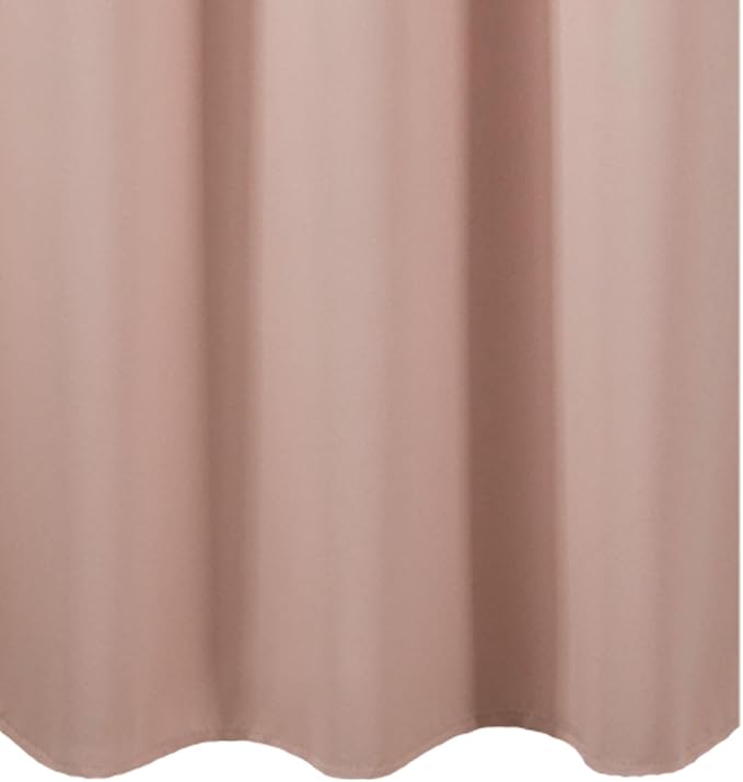 LEMOMO Blush Thermal Blackout Curtains/42 x 95 Inch/Set of 2 Panels Room Darkening Curtains for Bedroom