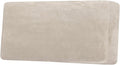 H.VERSAILTEX Velvet Stretch Individual Couch Cushion Cover Plush Cushion Slipcover for Loveseat Sofa Cushion Furniture Protector Seat Cushion Sofa Cover (1 Piece Sofa Cushion Cover, French Oak)