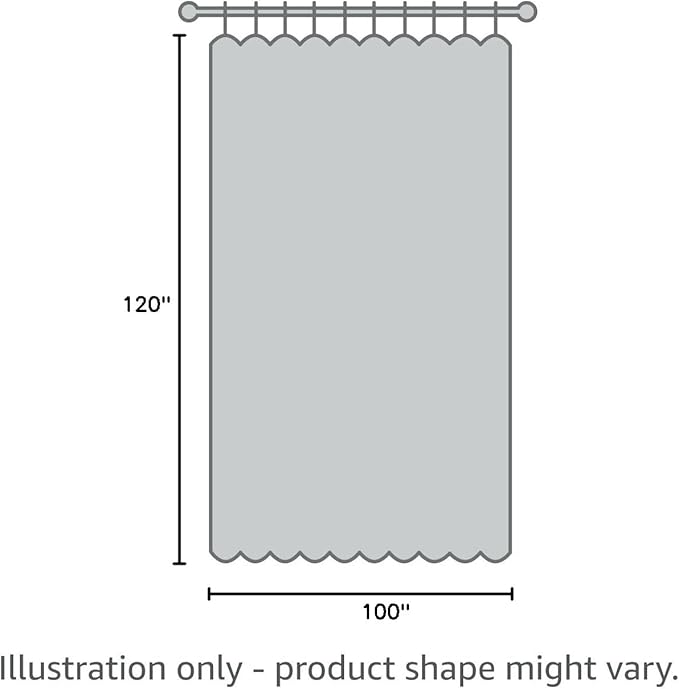 Joydeco Linen Blackout Curtains for Bedroom - 100% Light Blocking 1 Panels, Linen Drapes 100" W x 120" L, Thermal Insulated Room Darkening Curtains for Living Room, Rod Pocket & Back Tabs