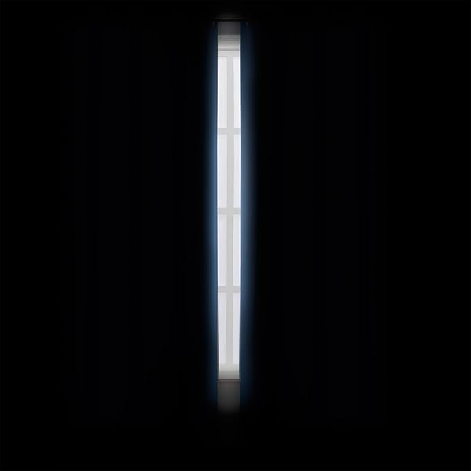 LEMOMO Sky Blue Thermal Blackout Curtains/42 x 84 Inch/Set of 2 Panels Room Darkening Curtains for Bedroom