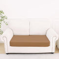 Smiry Printed Couch Cushion Covers, Stretch Soft Couch Covers for Sofa, Washable Non-Slip Sofa Slipcover Furniture Protector for Indoor and Outdoor (Medium, Camel)