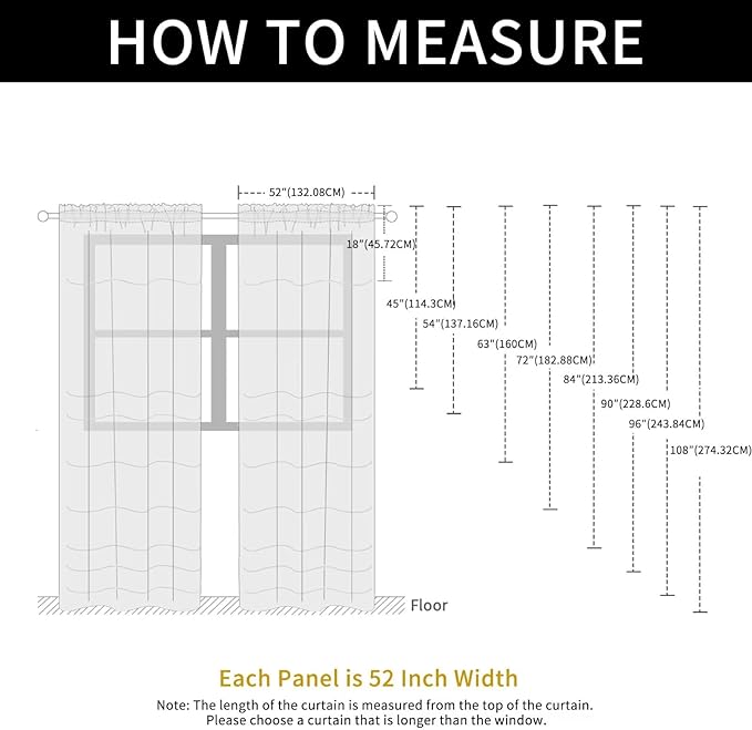 SpaceDresser Yellow Sheer Curtains 4 Panels Rod Pocket Semi-Sheer Curtain 72 Inches Long Light Filtering Voile Window Drapes for Bedroom Living Room Kitchen, Each 52W x 72L