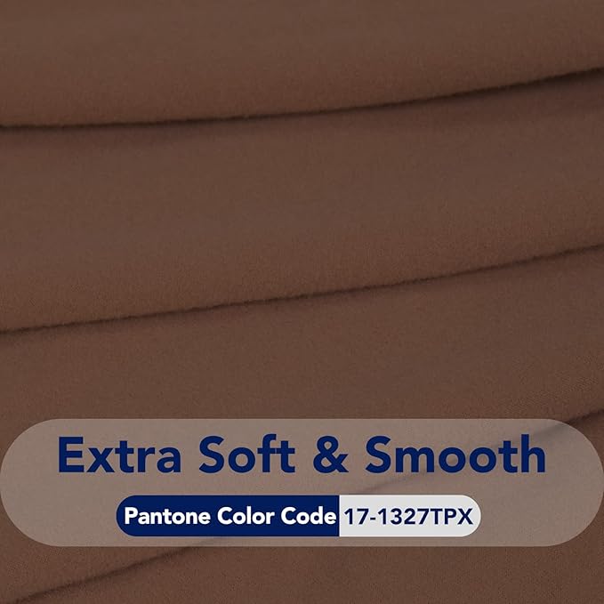 PureFit Super Stretch Recliner Sofa Slipcover with Pocket – Spandex Non Slip Soft Couch Sofa Cover, Washable Furniture Protector with Elastic Bottom for Kids, Pets （Recliner, Brown）