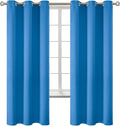 BGment Room Darkening Curtains 72 Inches Long - Grommet Thermal Insulated Drapes Window Treatment Curtains for Bedroom, 2 Panels, 42 x 72 Inch, Classic Blue