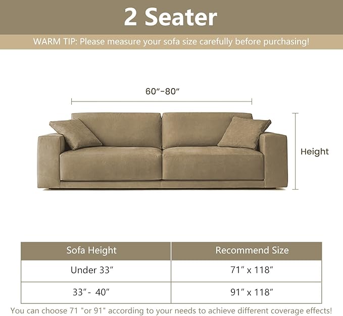 MYSKY HOME Couch Covers for Sofa, Dog Couch Cover Protector, Dark Grey Lines Sofa Covers for Sectional L Shape, Pets Couch Throw Cover Washable Durable Large Couch Cover for Dogs, Cats, 71" X118"