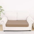 Smiry Printed Couch Cushion Covers, Stretch Soft Couch Covers for Sofa, Washable Non-Slip Sofa Slipcover Furniture Protector for Indoor and Outdoor (Medium, Mocha)