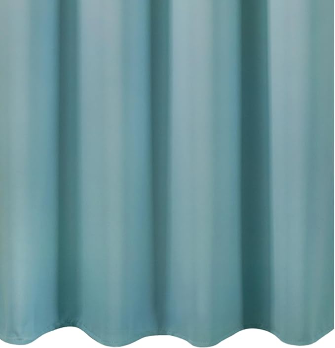 LEMOMO Blackout Curtains 66 x 95 inch/Stone Blue Curtains Set of 2 Panels/Thermal Insulated Room Darkening Bedroom Curtains