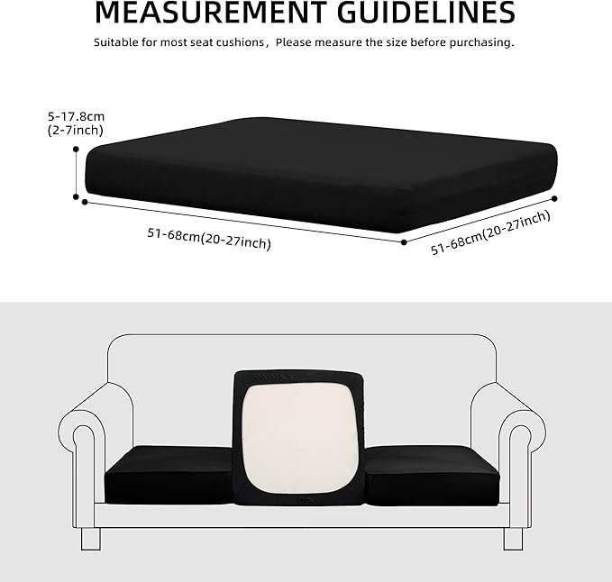 Outdoor Cushion Covers Set,14PCS Patio Furniture Couch Seat Slipcovers, Replacement for Sofa Sectional Chair(Cover，Only)