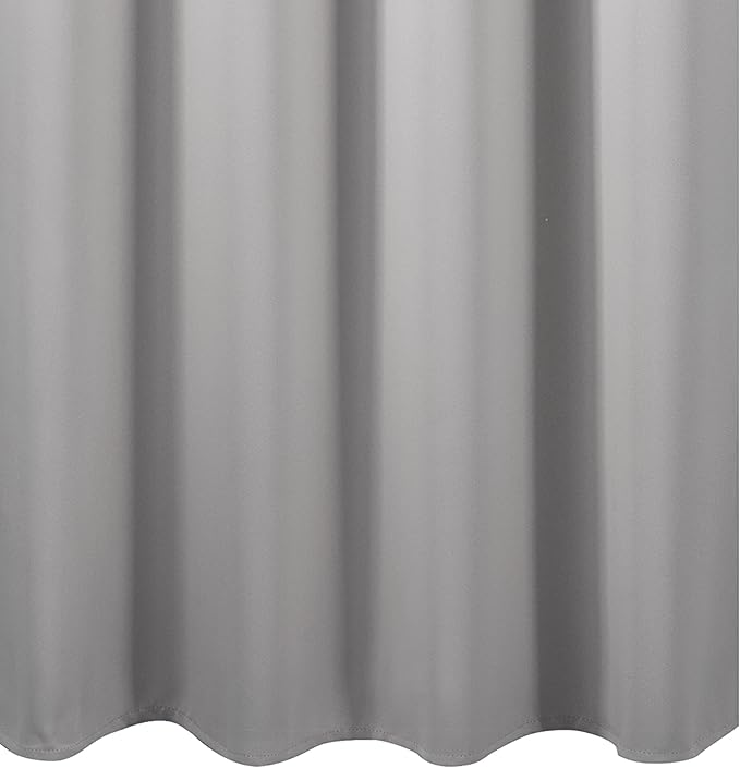 LEMOMO Blackout Curtains 52 x 84 inch/Light Grey Curtains Set of 2 Panels/Thermal Insulated Room Darkening Bedroom Curtains