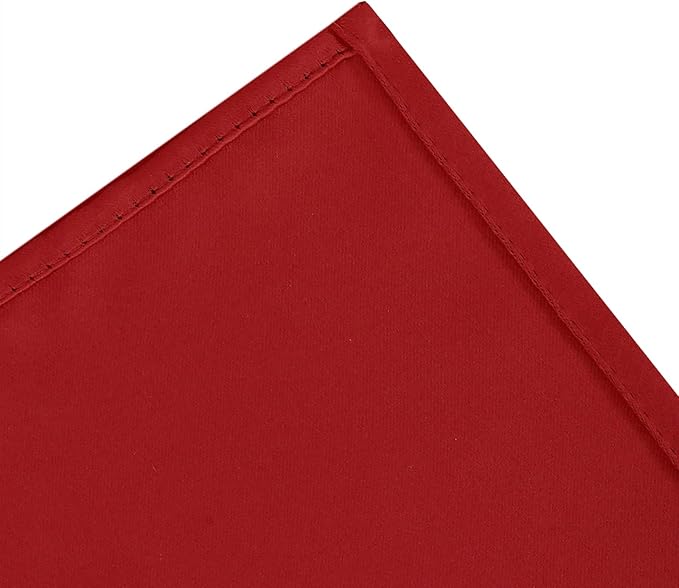 LEMOMO Blackout Curtains 52 x 90 Inch Long Bright Red Curtains Set of 2 Panels Room Darkening Curtains for Bedroom and Living Room
