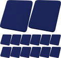 14Pcs Outdoor Cushion Covers, Patio Cushion Covers,Stretch Elastic Slipcovers, Replacement Washable & Reusable Furniture Protector for Patio Couch (Lake Blue,Cover Only)
