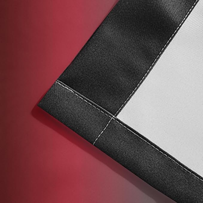 Yakamok Blackout Ombre Burgundy and Black Curtains for Bedroom, Gradient Room Darkening Curtains, Grommet Thermal Insulated Light Blocking Window Drapes/Curtain for Living Room,52 x 72 Inch,2 Panels