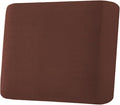 H.VERSAILTEX Super Stretch Individual Seat Cushion Covers Sofa Covers Couch Cushion Covers Slipcover Sets Thick Jacquard Textured Twill Fabric (1 Piece Chair Cushion Cover, Burnt Brick)