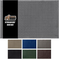 GORILLA GRIP® Ultra Absorbent Front Door Mat Outside Entrance, 72x24, Traps Dirt and Moisture, HydroABSORB Indoor Outdoor Doormat Holds Up to 2.75 Cups Water, Stain and Fade Resistant Welcome Mat Grey