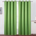 LEMOMO Blackout Curtains 52 x 90 Inch Long Light Green Curtains Set of 2 Panels Room Darkening Curtains for Bedroom and Living Room
