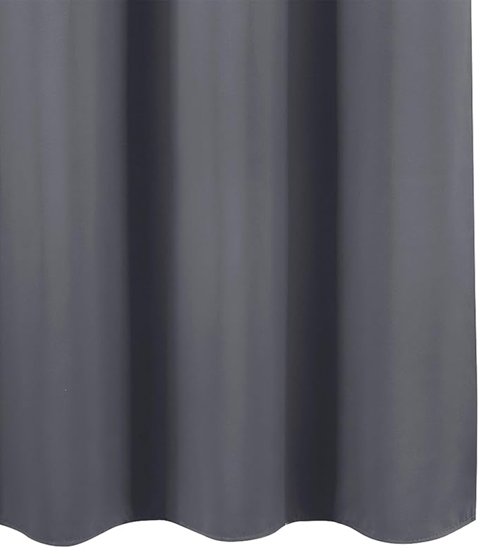 LEMOMO Grey Blackout Curtains 42 x 72 Inch Length/Set of 2 Curtain Panels/Thermal Insulated Room Darkening Blackout Curtains for Bedroom