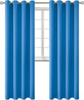 BGment Room Darkening Curtains 120 Inches Long - Grommet Thermal Insulated Drapes Window Treatment Curtains for Bedroom, 2 Panels, 52 x 120 Inch, Classic Blue