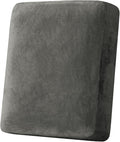 Couch Cover Stretch Velvet Sofa Cushion Cover 1-Piece - Elastic Washable Slipcover for Seat or Backrest, Couch Seat Covers for Sofas (Grey)