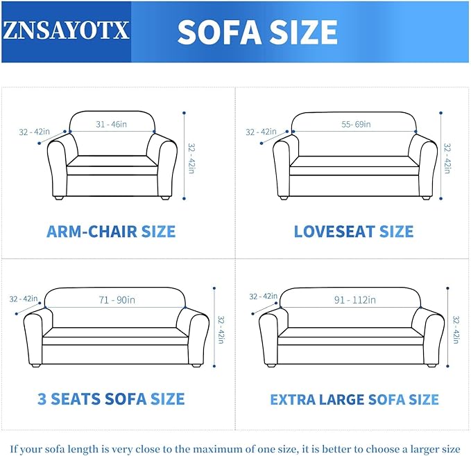 ZNSAYOTX 1 Piece Jacquard Couch Covers for 3 Cushion Couch Living Room High Stretch Sofa Cover Pets Dogs Friendly Anti Slip Thickened Slipcovers Furniture Protector (Large,New Pattern Pea Green)