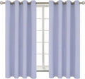 BGment Room Darkening Curtains 63 Inches Long - Grommet Thermal Insulated Drapes Window Treatment Curtains for Bedroom, 2 Panels, 52 x 63 Inch, Lavander