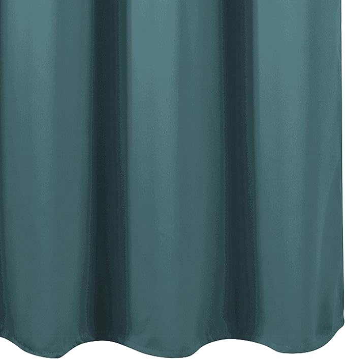 LEMOMO Blackout Curtains 66 x 84 inch/Sea Teal Curtains Set of 2 Panels/Thermal Insulated Room Darkening Bedroom Curtains