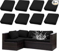 Outdoor Cushion Covers Set,8PCS Patio Furniture Couch Seat Slipcovers, Replacement for Sofa Sectional Chair(Cover，Only)
