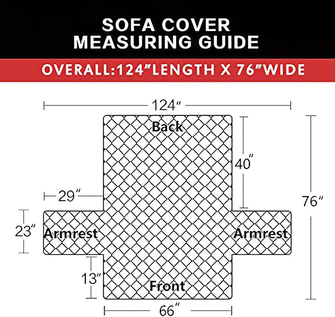 Easy-Going Reversible Couch Cover for 3 Cushion Couch Sofa Cover for Dogs Water Resistant Furniture Protector Cover with Foam Sticks Elastic Straps for Pet Cat (Sofa, Light Gray/Light Gray)