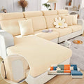 Soothing Home Sofa Covers, Sofa Hero Covers, Wear-Resistant Universal Couch Covers Washable Stretch Sectional Couch Cushion Covers (Beige,Pillow Cover)