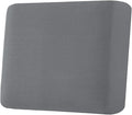 H.VERSAILTEX Super Stretch Individual Seat Cushion Covers Sofa Covers Couch Cushion Covers Slipcover Sets Thick Jacquard Textured Twill Fabric (1 Piece Chair Cushion Cover, Grey)