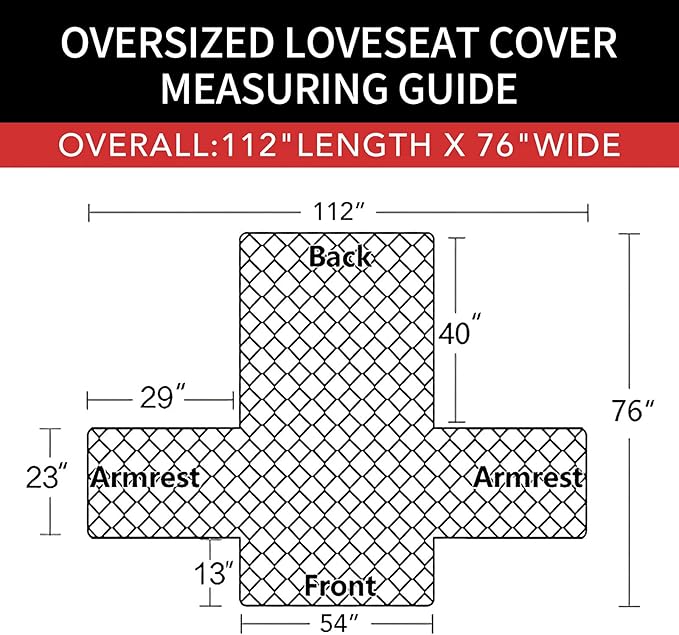 Easy-Going Sofa Slipcover Reversible Loveseat Sofa Cover Couch Cover for 2 Cushion Couch Furniture Protector with Elastic Straps for Pets Kids Dog Cat (Oversized Loveseat, Army Green/Beige)