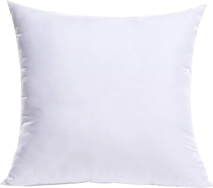 MIULEE Throw Pillow Insert Premium Pillow Stuffer Sham Square for Decorative Cushion Bed Couch Sofa 26x26 Inch