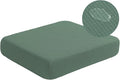 Water-Repellent Sofa Cushion Slipcovers Couch Cover, Couch Cushion Cover for Camper Dinette, Pet Furniture Protector Loveseat Cushion Cover (Medium, Matcha Green)