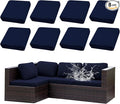 Outdoor Cushion Covers Set,8PCS Patio Furniture Couch Seat Slipcovers, Replacement for Sofa Sectional Chair(Cover，Only)