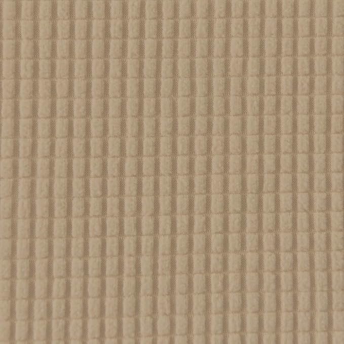 Easy-Going Stretch Loveseat Slipcover 1-Piece Sofa Cover Furniture Protector Couch Soft with Elastic Bottom for Kids Polyester Spandex Jacquard Fabric Small Checks (Loveseat, Sand)