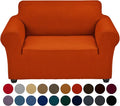 Joccun Stretch Chair Couch Cover,1-Piece Sofa Slipcover Spandex Jacquard Fabric Sofa Covers with Elastic Bottom,Furniture Protector for Dogs,Cats,Kids(Armchair,Pureed Pumpkin)