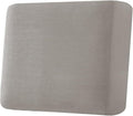 H.VERSAILTEX Super Stretch Individual Seat Cushion Covers Sofa Covers Couch Cushion Covers Slipcover Sets Thick Jacquard Textured Twill Fabric (1 Piece Chair Cushion Cover, Taupe)