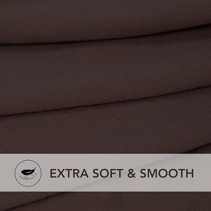 PureFit Super Stretch Sofa Slipcover – Spandex Non Slip Soft Couch Sofa Cover, Washable Furniture Protector with Non Skid Foam and Elastic Bottom for Kids, Pets (Oversized, Chocolate)