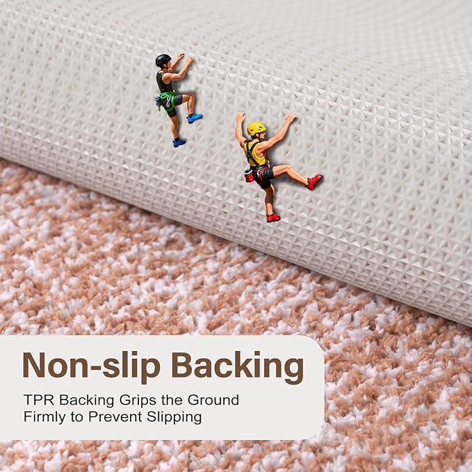 Bathroom Rugs 30x20 Non Slip Washable, Pink Bath Mat for Bathroom Floor Tub, Soft Absorbent Quick Dry Mats for Shower, Bathtub,Home Decor