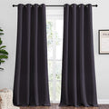 NICETOWN Greyish Purple Blackout Curtains 120 inches Length for Living Room, 2 Panels, 55" Wide, Thermal Insulated Long Drapes for Large Window